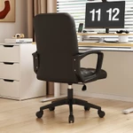 INSY Ghế Văn Phòng Xoay Có Bánh Xe - Chỉnh Cao & Tựa Lưng Ergonomic, Đệm Ngồi Dày êm ái, Khung Thép Chắc Chắn — ảnh 8