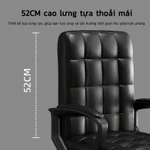 INSY Ghế Văn Phòng Xoay Có Bánh Xe - Chỉnh Cao & Tựa Lưng Ergonomic, Đệm Ngồi Dày êm ái, Khung Thép Chắc Chắn — ảnh 6