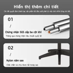 INSY Ghế Văn Phòng Xoay Có Bánh Xe - Chỉnh Cao & Tựa Lưng Ergonomic, Đệm Ngồi Dày êm ái, Khung Thép Chắc Chắn — ảnh 5