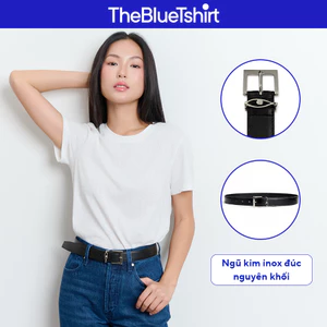 TheBlueTshirt - Thắt lưng / dây nịt chất liệu da PU bản 3cm dễ phối - The Belt