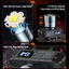 Đèn pin đội đầu zoom xa chống nước IPX5 Đèn đội đầu đi phượt 1000 lumen Hai pin lithium 4000mAh + Sạc USB