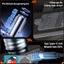 Đèn pin đội đầu zoom xa chống nước IPX5 Đèn đội đầu đi phượt 1000 lumen Hai pin lithium 4000mAh + Sạc USB