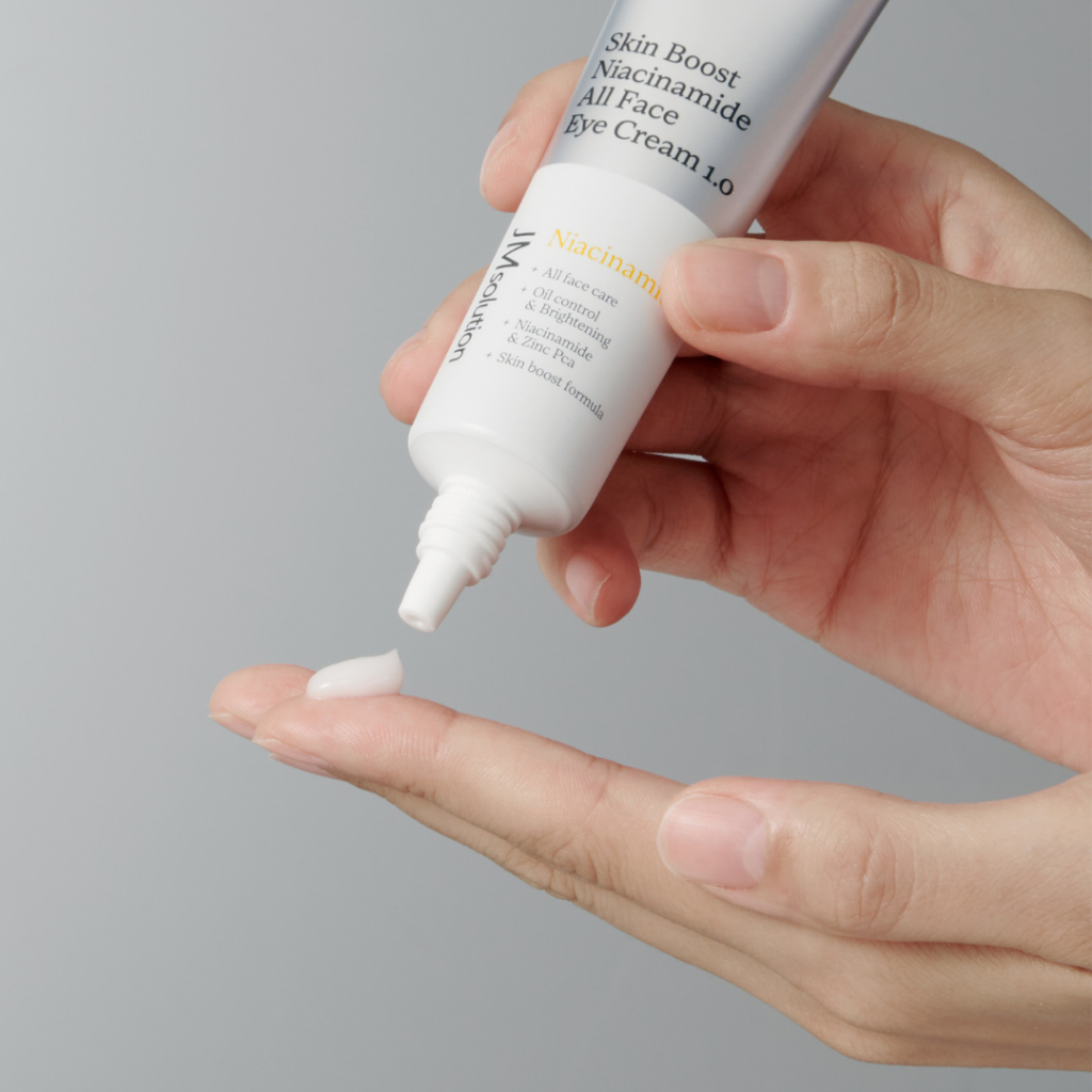 JMsolution Kem Dưỡng Da Mặt và Mắt Skin Boost All Face Eye Cream 1.0 cải thiện thâm, dưỡng sáng, nâng cơ chính hãng