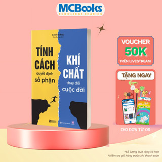 Sách - Tính Cách Quyết Định Số Phận, Khí Chất Thay Đổi Cuộc Đời - Bizbooks