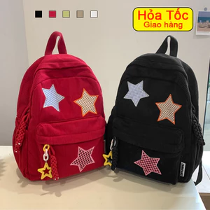 Túi nhỏ Balo đi học Ulzzang Hàn Quốc trơn basic nam nữ cặp sách đi chơi du lịch thời trang . b3160