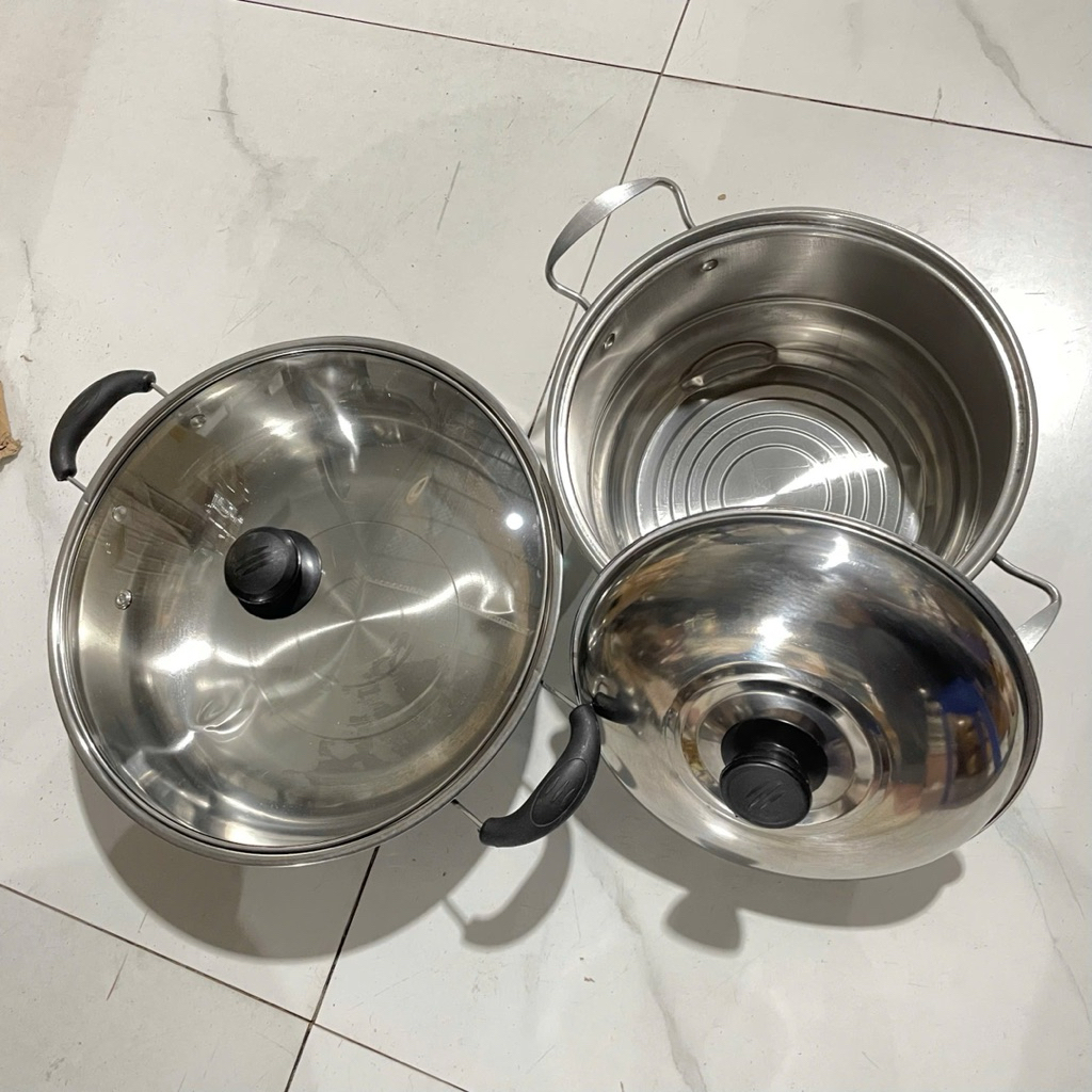 Nồi Inox, Nồi Bị Móp Dùng Được Cho Mọi Bếp | BigBuy360 - bigbuy360.vn