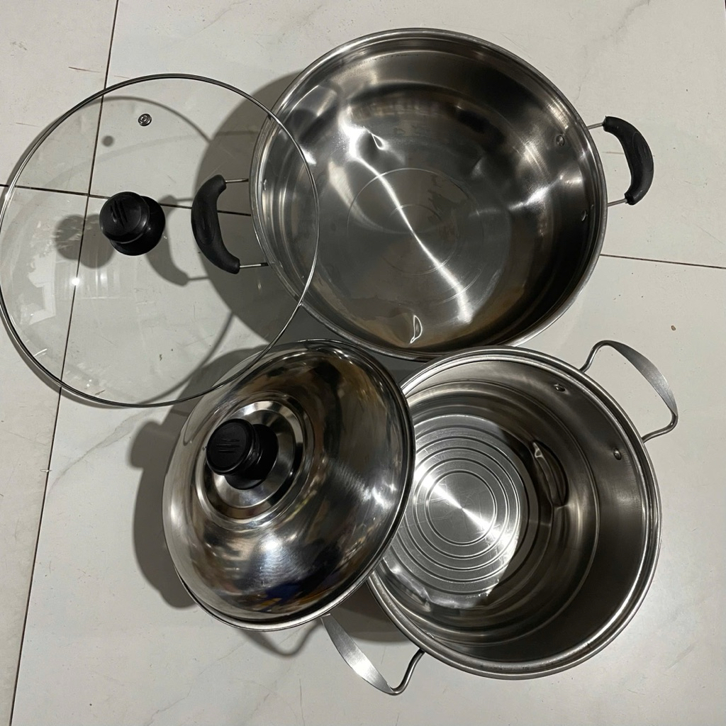 Nồi Inox, Nồi Bị Móp Dùng Được Cho Mọi Bếp | BigBuy360 - bigbuy360.vn