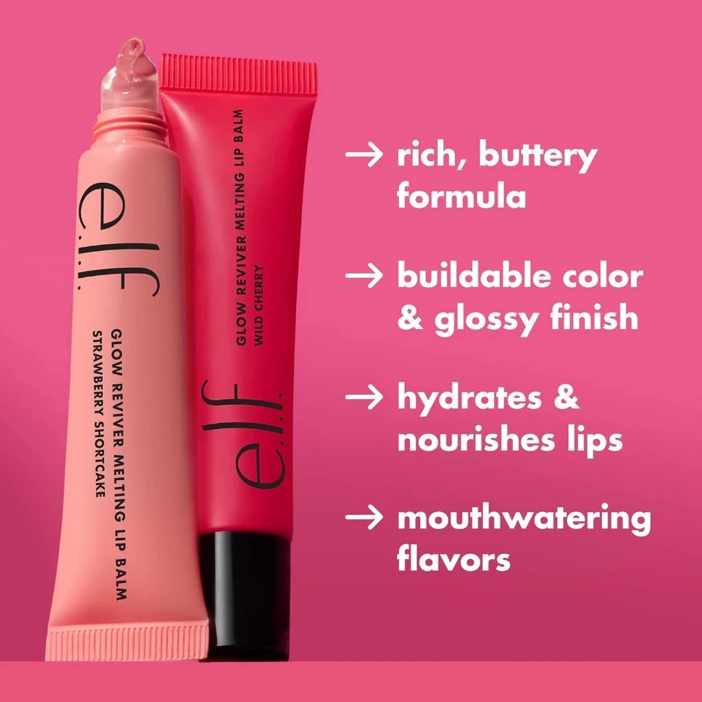 Son dưỡng môi e.l.f. Glow Reviver Melting Lip Balm 15g