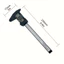 Dụng cụ đo micromet Thước kỹ thuật số 150mm Caliper kỹ thuật số điện tử Mặt số bằng sợi Carbon1Vernier Caliper Gauge-TOO