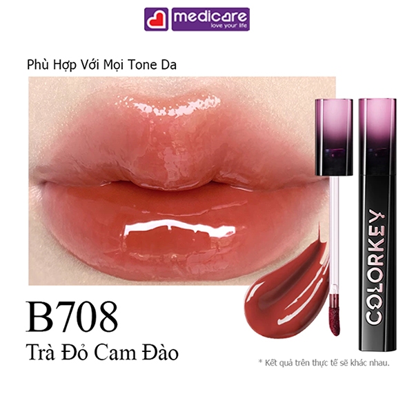 Son gương bóng COLORKEY Airy Lip Mirror 2.5gr