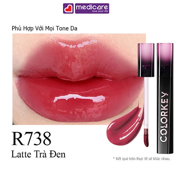 Son gương bóng COLORKEY Airy Lip Mirror 2.5gr
