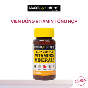 Vitamin tổng hợp cho nam giới bổ sung vitamin và khoáng chất Mason Natural hộp 60 viên