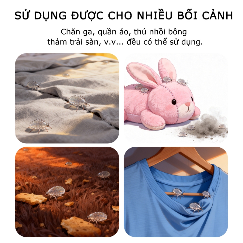 Xịt ngăn ngừa mạt bụi rệp giường, diệt bọ rệp/bọ ve/khử khuẩn,Blanket dust mites、sofa lice、insecticide spray