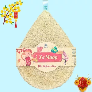 Miếng Rửa Chén Xơ Mướp - Xơ Mướp Rửa Chén - Miếng Chùi Nồi Rửa Bát Hình Giọt Nước