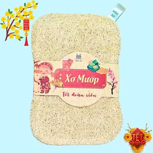 Miếng Rửa Chén Cỡ Lớn Chữ Nhật - Xơ Mướp - Miếng Chùi Nồi - Miếng Rửa Bát