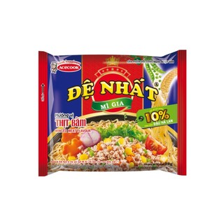Thùng 30 gói mì Đệ Nhất thịt bằm 83g