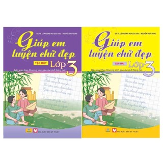 Sách - Combo 2 cuốn Giúp Em Luyện Chữ Đẹp Lớp 3 - Biên soạn theo CT GDPT mới - ndbooks