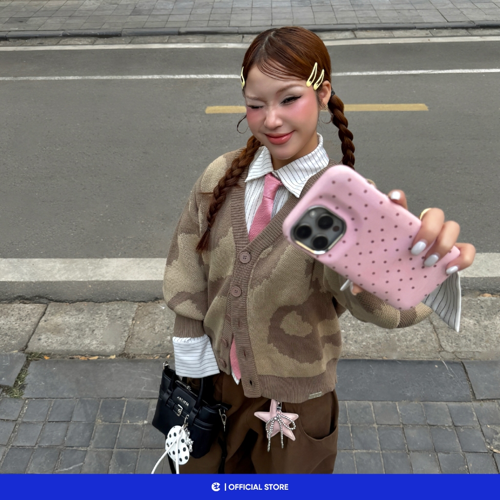 Áo khoác Cardigan unisex đôi len Local Brand Chính Hãng City Cycle Áo khoác Cardigan Willing