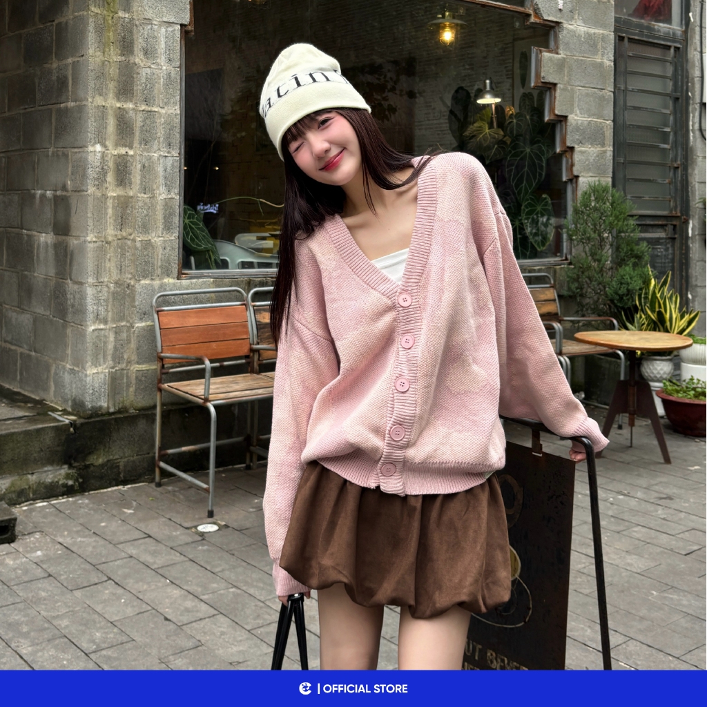 Áo khoác Cardigan unisex đôi len Local Brand Chính Hãng City Cycle Áo khoác Cardigan Willing
