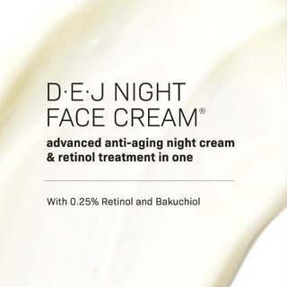 Kem Dưỡng Tái Tạo Trẻ Hóa Da Màng Đáy Revision Skincare D-E-J Night Face Cream 14g