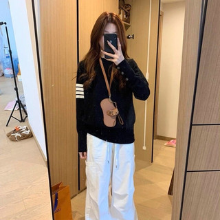 Áo len sweater cổ tròn nữ nhiều màu basic hàng ngày