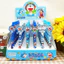 Set 3/6 Cây Bút Mực Xanh Baby Three , Hoạt Hình , Doemon Mực Tím Dễ Thương