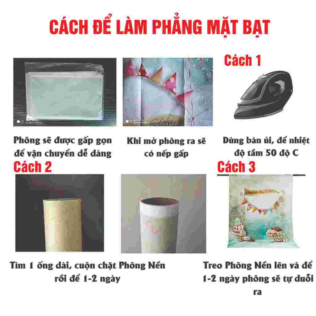 Phông nền quán bia cỡ lớn có nhiều size, chất liệu in bạt ngoài trời chống nước