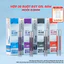 Hộp 20 Ruột Bút Gel Bấm 0.5mm, Ngòi Thay Cho Bút Gel Bấm Mực Xanh Đen Đỏ Tím, Viết Không Gai CL-GR103
