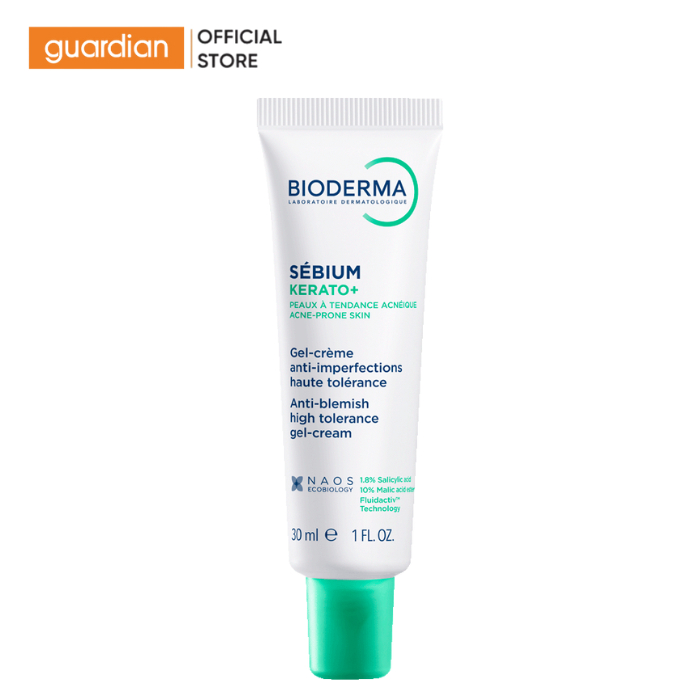 Kem Dưỡng Bioderma Sébium Kerato+ Giảm Mụn Ngừa Thâm Mụn 30ml