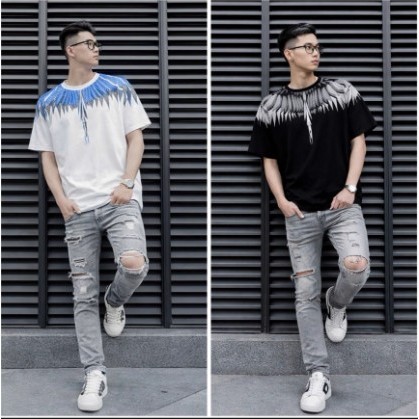 Áo Thun Tay Lỡ Hoạ Tiết Bu Long Cánh Đại Bàng From Rộng Unisex Nam Nữ Hotrend 2026