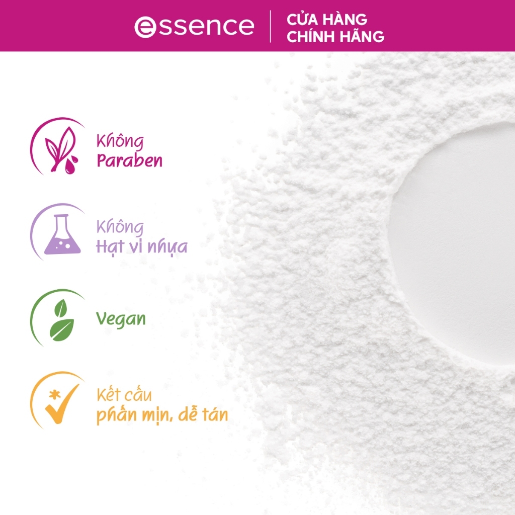 Phấn phủ dạng bột Essence All About Matt! Fixing Loose Powder kiềm dầu che phủ cao 11g