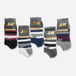 Tất Nam Cổ Ngắn Lá Cờ T&T SOCKS - NAM33.001