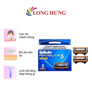 Lưỡi dao thay thế Gillette Proglide 5 Power (Set 2 cái)