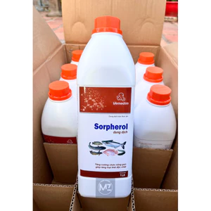 Vemedim SORPHEROL cá, hỗ trợ gan, loại thải độc chất cho cá, ếch, lươn....dung dịch chai (1 lít)