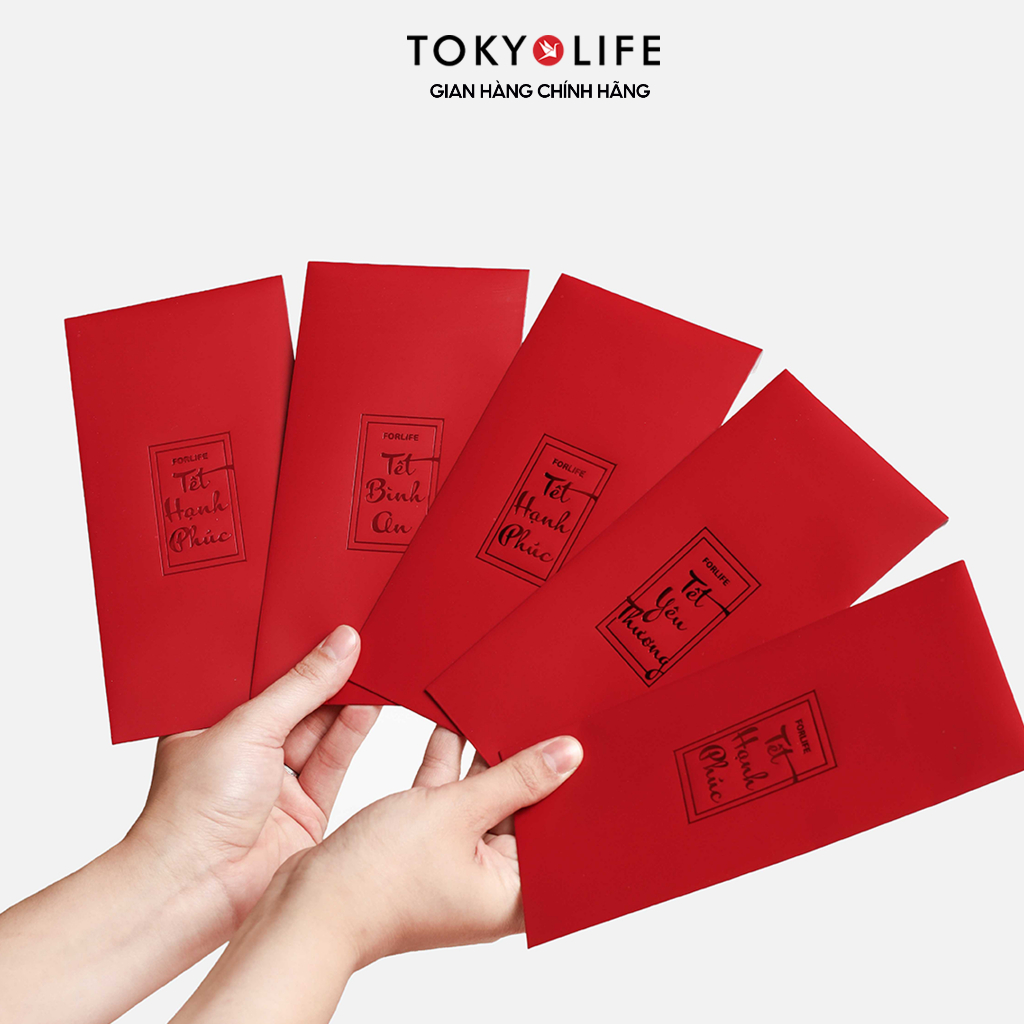 Pack 5 Bao Lì Xì Chúc Tết Ý Nghĩa 40005905 - TOKYOLIFE