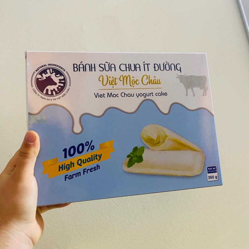 Bánh sữa chua ít đường ( Việt Mộc Châu) - Đặc Sản Mộc Châu
