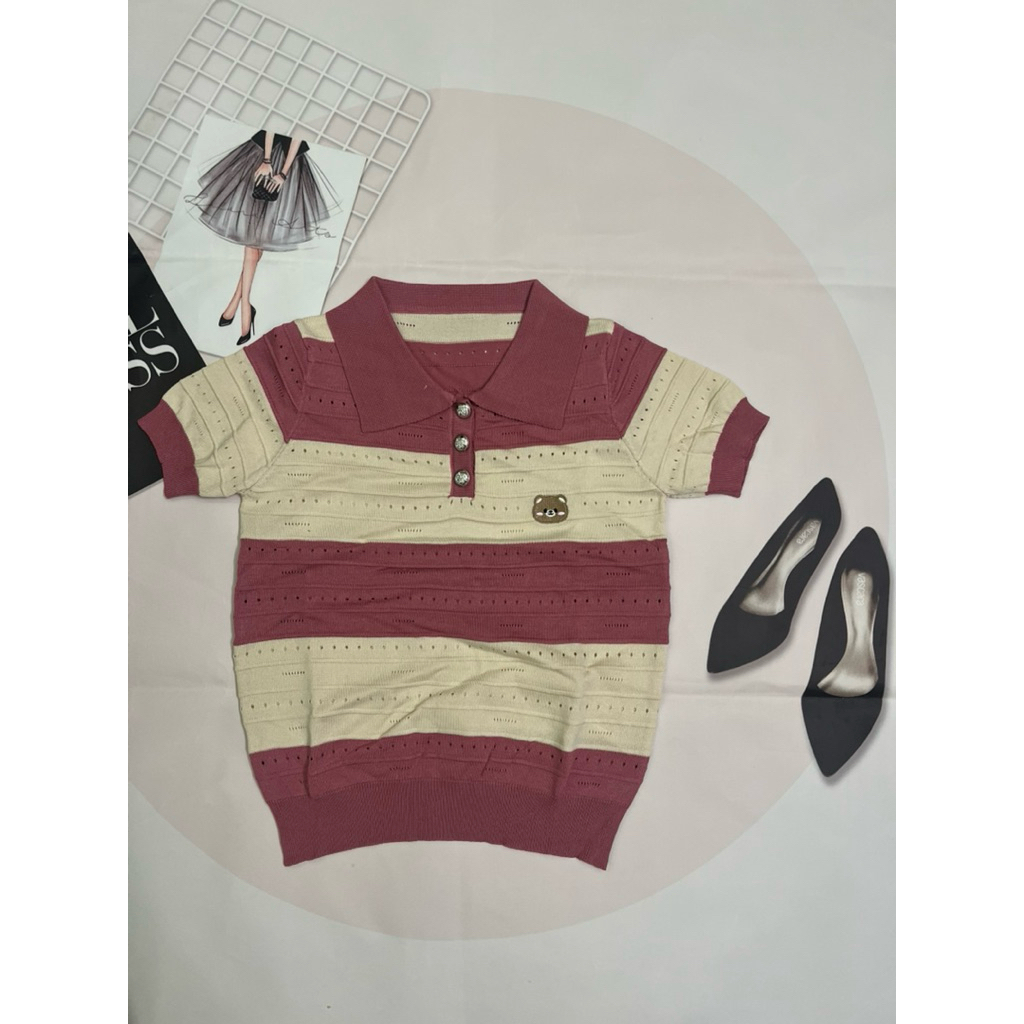 Áo len mongtoghi QC,áo len dệt kim nữ hàng thanh lý hoạ tiết trẻ trung size 45-57kh.