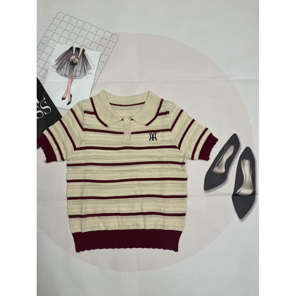 Áo len mongtoghi QC,áo len dệt kim nữ hàng thanh lý hoạ tiết trẻ trung size 45-57kh.