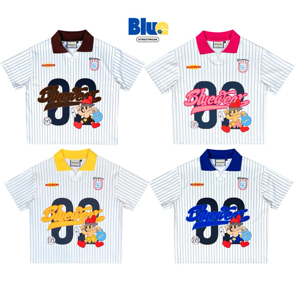 Áo Polo Phối Sọc 02 form boxy dáng rộng áo thun jersey thể thao, phong cách trẻ trung, streetwear, năng động