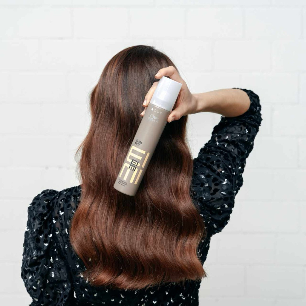 Xịt dưỡng sáng bóng tóc Wella Pro EIMI Glam Mist 200ml
