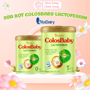 Sữa Bột ColosBaby Lactoferrin 0+ 1+ 400g & 800g