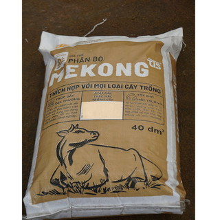 Phân Bò Ủ Vi Sinh Mekong  Bón Lót, Bón Thúc Cây Trồng Giàu Dinh Dưỡng 20dm3
