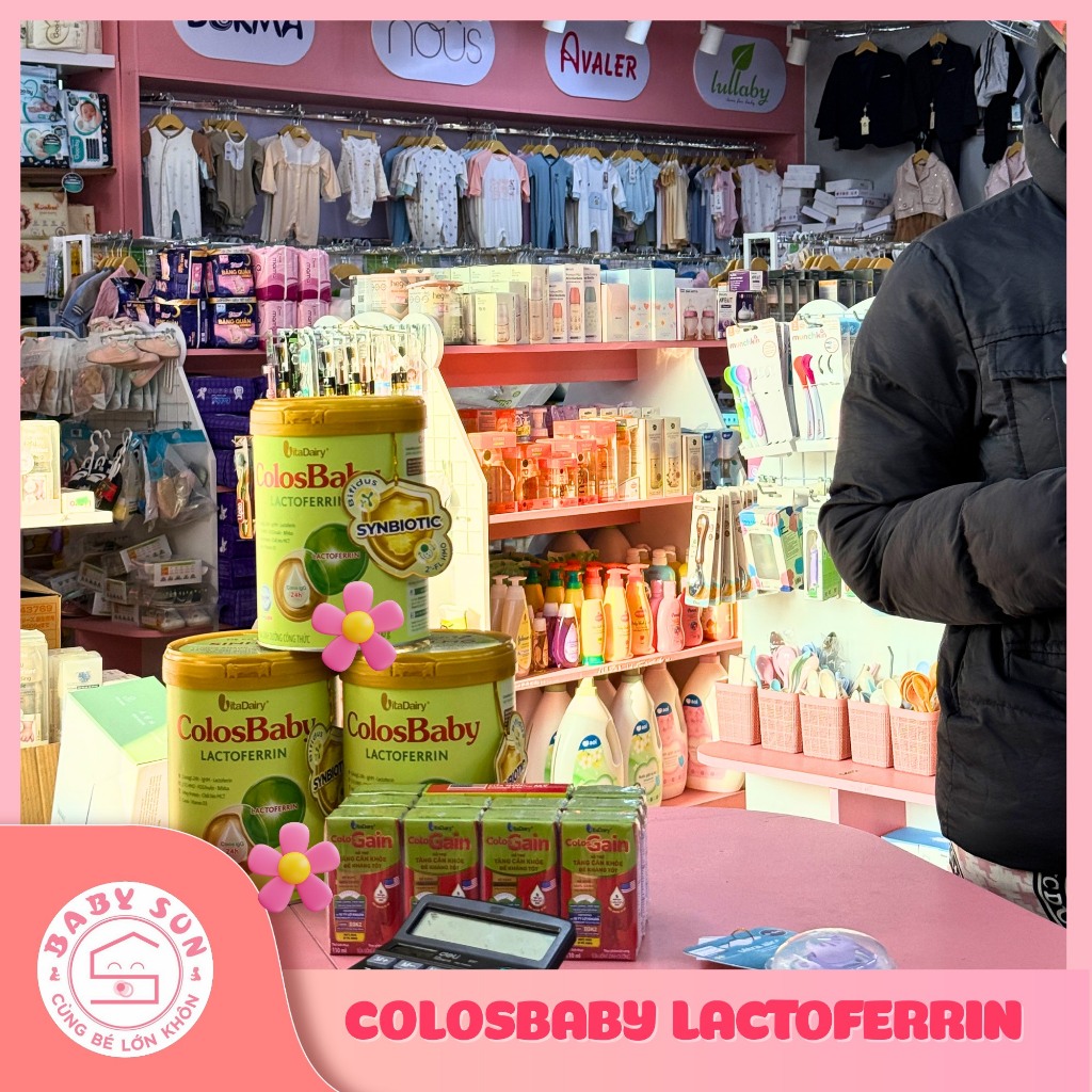 Sữa Bột ColosBaby Lactoferrin 0+ 1+ 400g & 800g