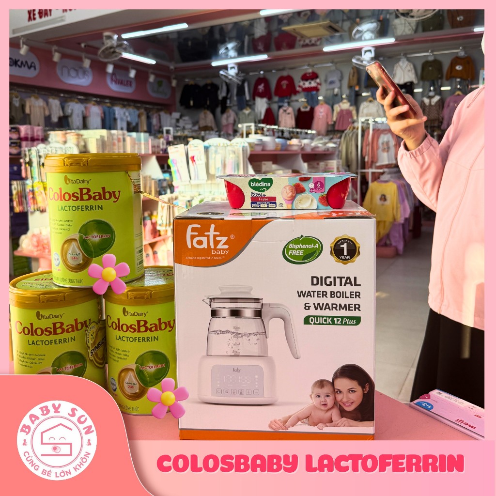 Sữa Bột ColosBaby Lactoferrin 0+ 1+ 400g & 800g