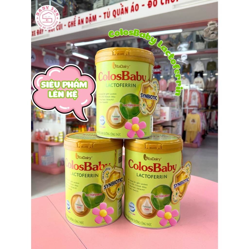 Sữa Bột ColosBaby Lactoferrin 0+ 1+ 400g & 800g
