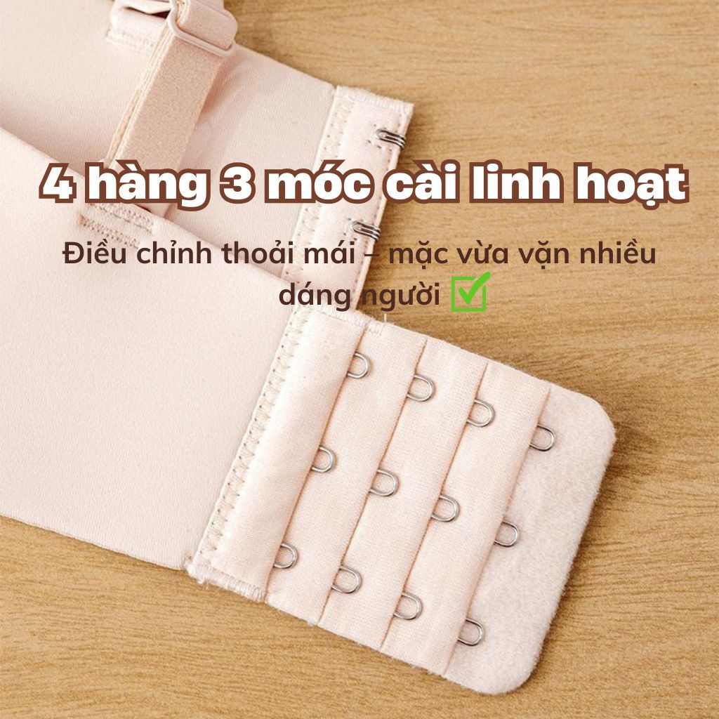 Áo ngực nữ su đúc cao cấp viền ren sang trọng đệm mút vừa nâng ngực tròn đầy gợi cảm LANIXA A5482