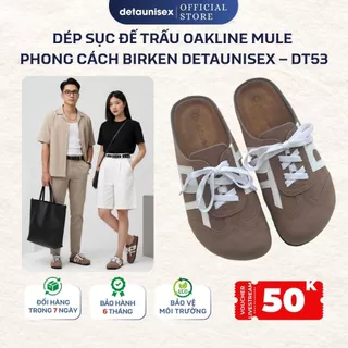 Dép Sục Đế Trấu Unisex OAKLINE MULE Thời Trang Casual Đi Chơi Đi Biển Chính Hãng Detaunisex DT53