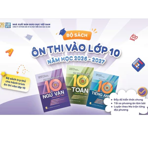 Sách - ôn thi vào lớp 10 môn Toán Ngữ văn Tiếng Anh (HEID)