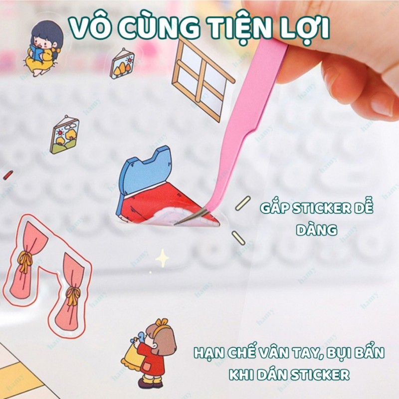 Nhíp Gắp Sticker, Linh Kiện Nhỏ Màu Macaron, Nhíp Cầm Gắp Đa Năng-Rafaleen | BigBuy360 - bigbuy360.vn