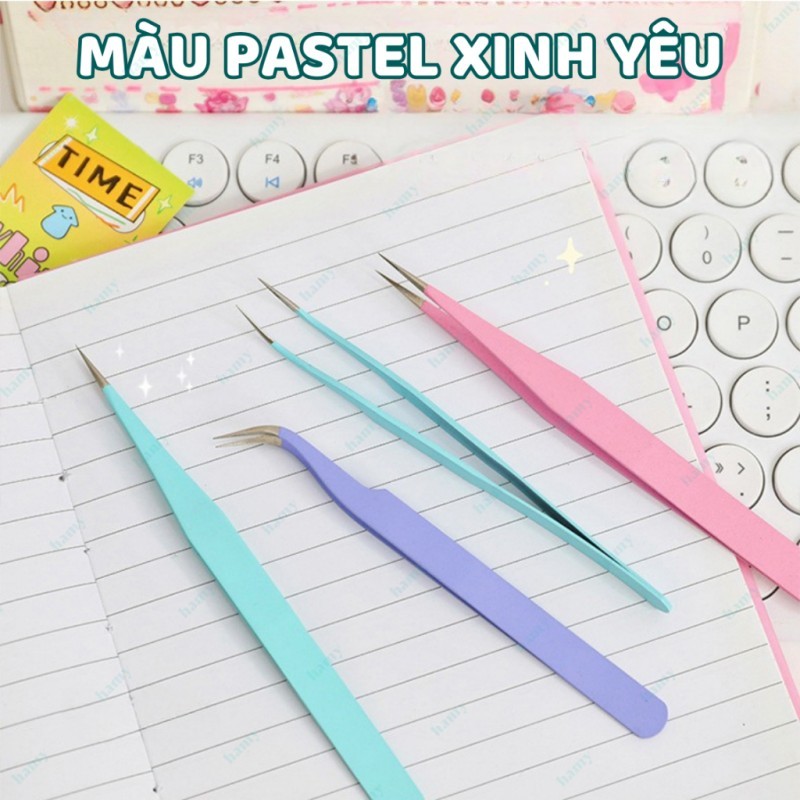 Nhíp Gắp Sticker, Linh Kiện Nhỏ Màu Macaron, Nhíp Cầm Gắp Đa Năng-Rafaleen | BigBuy360 - bigbuy360.vn